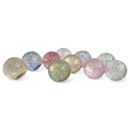 Мячи прыгуны 25 мм "Блестяшки" 100 шт
