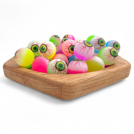 Мячи прыгуны 25 мм Глазки градиент 100 шт