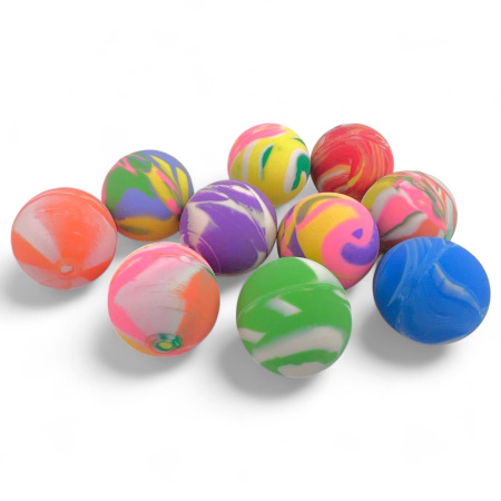 Мячи прыгуны 25 мм "Цветной градиент" 100 шт