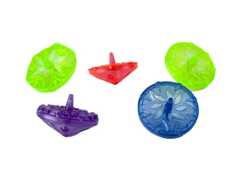 Игрушка Волчок прозрачный 100 шт/уп