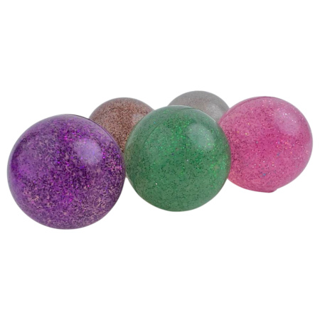 Мячи попрыгунчики Самоцветы 45мм, набор 5 шт.