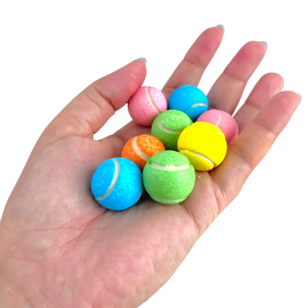RUSGUM Теннисный мяч цветной 24 мм. 7*180 штук